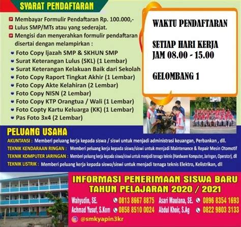 Siap ppdb online online membantu dinas pendidikan dalam pelaksanaan penerimaan siswa baru secara online dan memberikan informasi tepat waktu dan transparan bagi masyarakat. PPDB Online SMK Yapin Bekasi 2020 - SobatSekolah.com