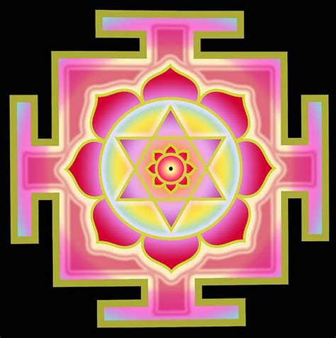 kamala yantra kamalatmika yantra sacred art mandala art spiritual artwork