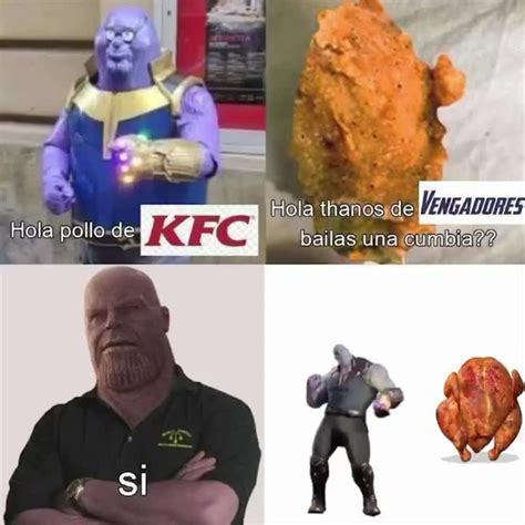 Amo Tanto A Thanos Como Al Pollo Meme Subido Por Lehomer22 Memedroid