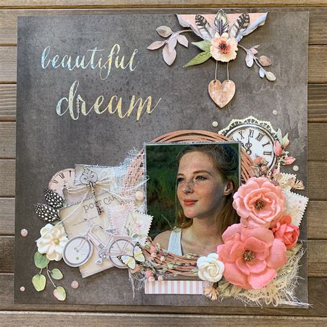 If you love scrapbooking magazines, then you will love the daily scrapgirls newsletter which gives many examples of digital scrapbooking pages in many different styles. 49 & Market layout by Melody Poff | Scrapbook store ...