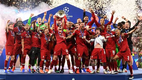 The table is divided into the teams still in the tournament and the ones already eliminated. Liverpool wins the UEFA Champions League 2019 — Noulakaz