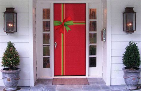 Splendoorz Reusable Fabric Christmas Door Covers Are Ready For Shipping