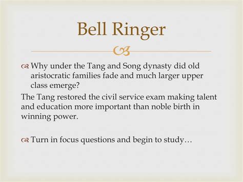 Ppt Bell Ringer Powerpoint Presentation Free Download Id7092285