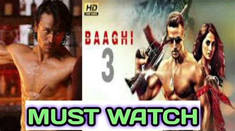 Baaghi Official Trailer Youtube