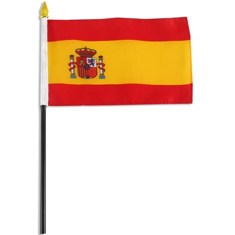 Us Flag Store Spain Flag 4 By 6 Inch Outdoor Flags