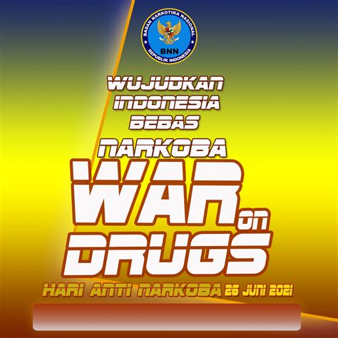 6 Desain Poster Hari Anti Narkoba Sedunia 26 Juni 2021 Format Psd Png