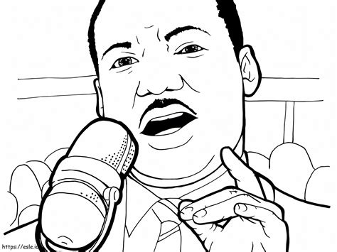 Martin Luther King Jr 10 Boyama