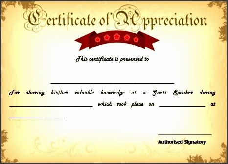 Maybe you would like to learn more about one of these? 8 Certificate Of Appreciation Draft - SampleTemplatess ...