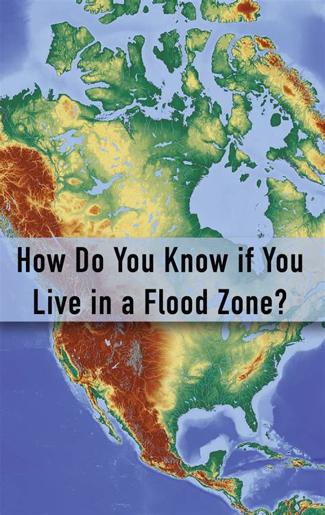 Knowing if you live in a flood zone can help you be prepared. Flood