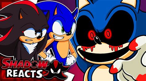 Sonic And Shadow Reacts To Sonicexe Song Behind Bleeding Eyes