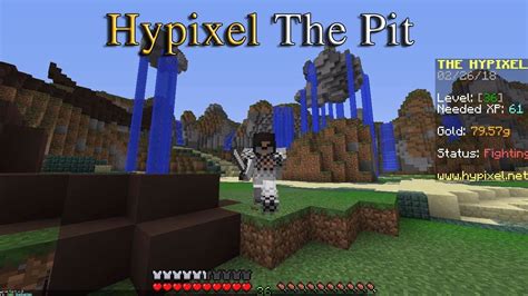 Minecraft Hypixel New Prototype Game The Pit Youtube