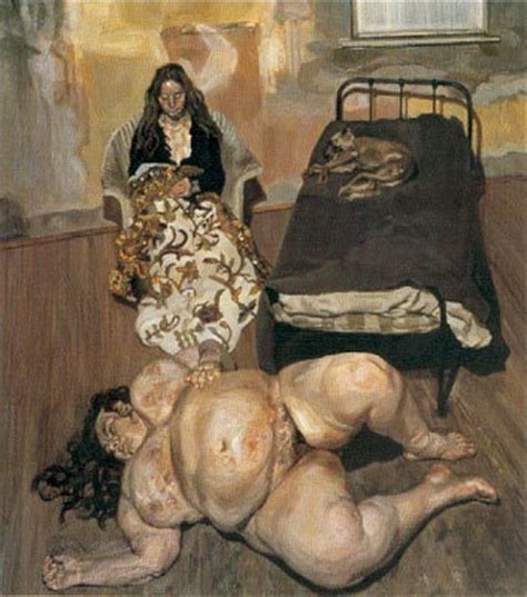 Evening In The Studio Lucian Freud Wikiart Org