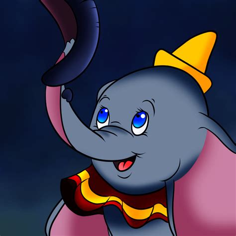 Su trompa era de un color gris claro, era la más bonita trompa que jamás se ha visto. Dumbo Wallpapers - Wallpaper Cave