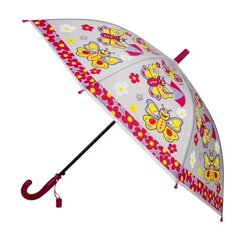 Durable Kids Umbrella Bright Color Dazzling Designs Automatic Umbrella