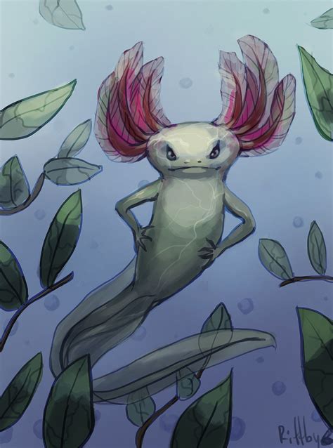Artstation Axolotl
