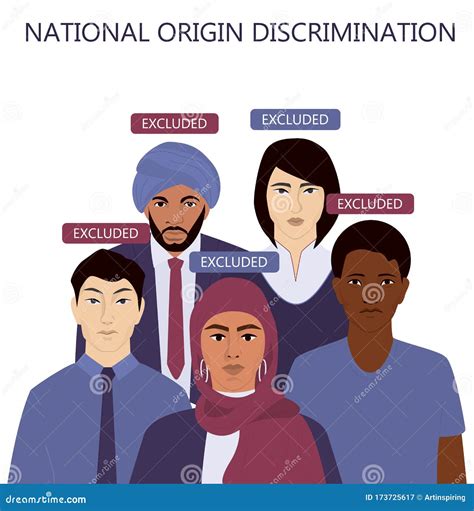 National Origin Diversity Group Of People Of Different Race