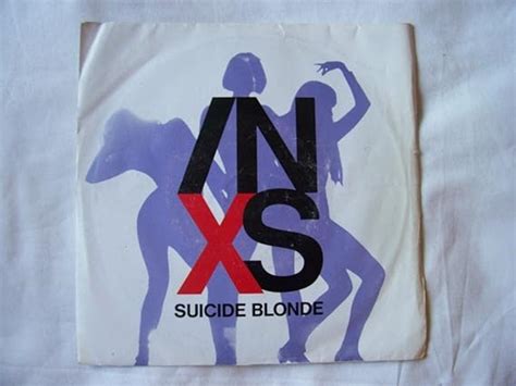 INXS Suicide Blonde UK 7 45 Amazon Co Uk CDs Vinyl