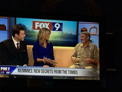 "Carrying the Mummy" Author Appears on FOX 9 News in Minneapolis on July 10
