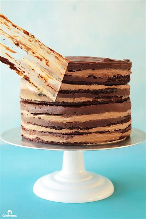 Epic 12 Layer Chocolate Cake Cleobuttera Recipe Chocolate Layer Cake Cake Chocolate Pastry