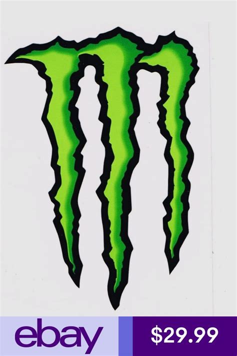 Decals & Stickers Collectibles #ebay | Dibujos de monster, Logo de fox