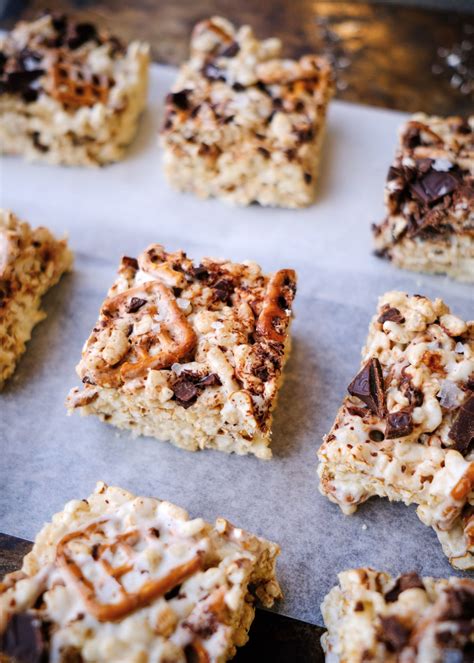 Not only are they fast and easy to make, but they are delicious too! Chocolate Pretzel Rice Krispie Treats {Dairy-Free ...
