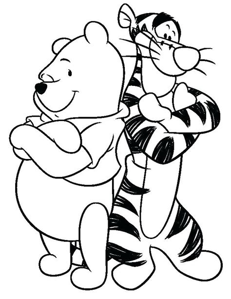 Halloween Coloring Pages Winnie The Pooh Disney Halloween Coloring