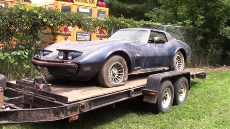 The dvr versions will have the. 1974 corvette first time moved in 30 years beside the barn ...