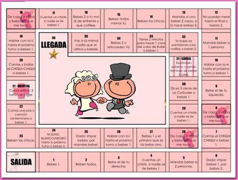 Juego de la oca diy. NOVIAZGO y MATRIMONIO: Juegos para Depedida de Soltera