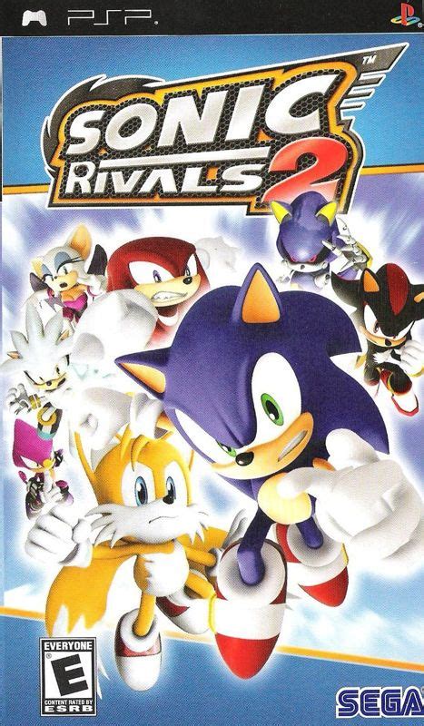 Sonic Rivals 2 2007 Psp Box Cover Art Mobygames