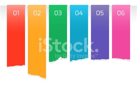 Rainbow Color Labels Stock Photo Royalty Free Freeimages