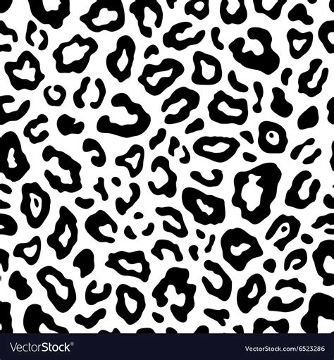 Leopard Seamless Pattern Royalty Free Vector Image