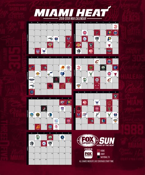 Miami Heat Schedule 2023-2024 - 2023