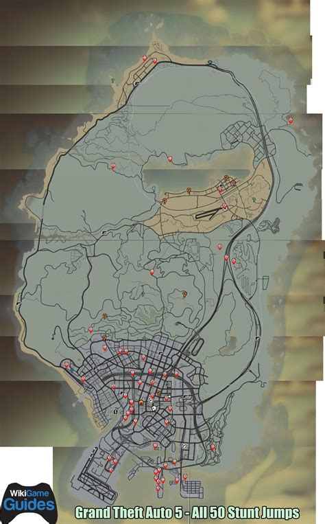 Stunt Jump Locations Grand Theft Auto 5 Wikigameguides