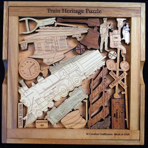 Train Heritage Railroad Puzzle Creative Crafthouse Puzzle Warehouse