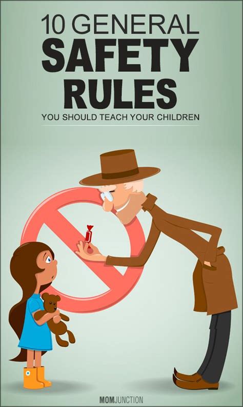 Water safety for children under 4. 10 General Safety Rules You Should Teach Your Children ...