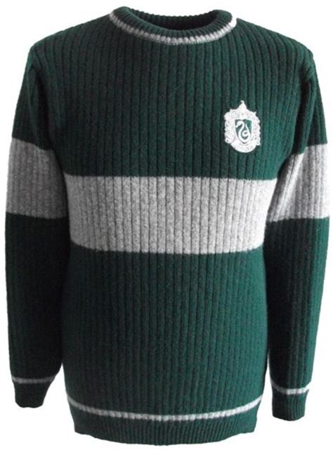 Official Warner Bros Harry Potter Slytherin Quidditch Sweater