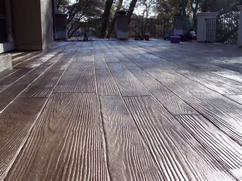 Wood stamped concrete in grand rapids doesn't require pouring new concrete. Pin on Dream Home