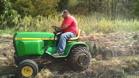 John Deere 400 Garden Tractor Attachments Bios Pics