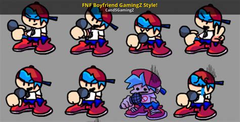 Fnf Boyfriend Gamingz Style Friday Night Funkin Mods