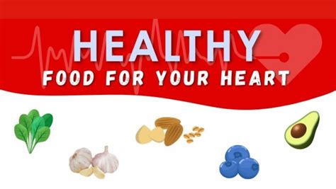 Top 8 Heart Healthy Foods Heart Health Infographic