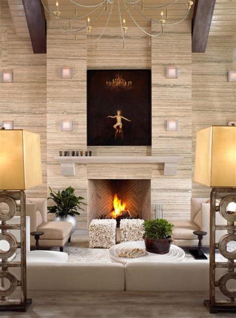 30 Modern Fireplaces And Mantel Decorating Ideas To Change Interior