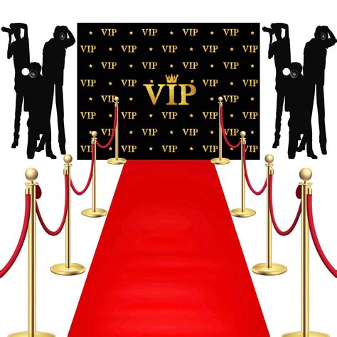 Buy X Ft Vip Photography Backdrop Red Carpet Backdrop Film Movie