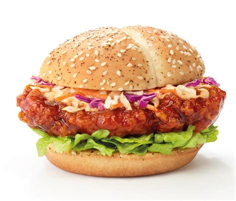 Spicy Korean Burger Mcd Mcdonalds Spicy Korean Burger Beef Criss