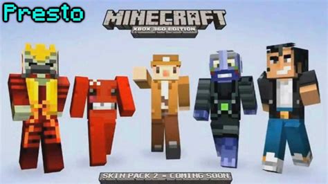 Minecraft 360 Skin Pack 2 All Skins Revealed And What