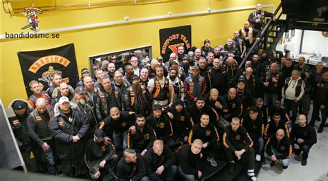 Formed in san leon, texas in 1966, the bandidos mc is estimated to have between 2,000 and 2,500 members4 and 303 chapters, located in 22 countries. BANDIDOS MC SWEDEN - BMC