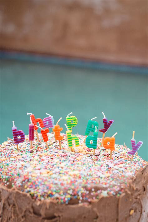 Happy Birthday Candles By Stocksy Contributor Gillian Vann Stocksy