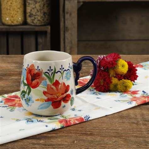 Dumbrella, sarcastic mug, coffee mug, funny mug, mug for him, mug for her, sarcasm mug, funny sarcastic mug, sarcastic gift, sarcastic gifts. The Pioneer Woman Stoneware 19 Oz. Red & Cobalt Spring ...