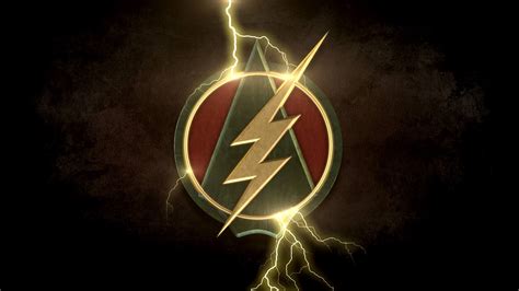 The Flash And Arrow Logo | Flash wallpaper, Green arrow, Flash arrow