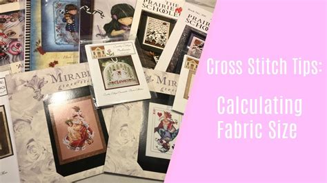#crossstitch #diycrafts #dmcthreads #howto #hannahhandmakes. Cross Stitch Tips | Calculating Fabric Size! - YouTube