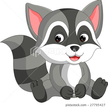 Download 265 wasbeer cartoon free vectors. cute raccoon cartoon - Stock Illustration 27795427 - PIXTA